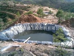 沼氣池防滲膜底部鋪設(shè)注意事項